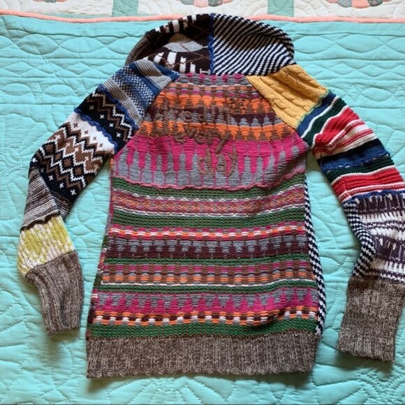 Desigual Zip-up Sweater - Picture 2 of 3